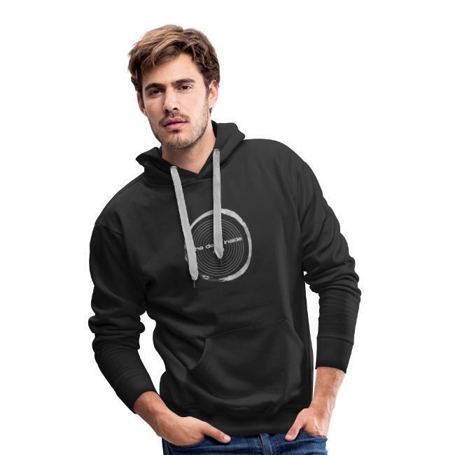 "The Deep Inside me" Herren Hoodie mit selbst erstelltem Design