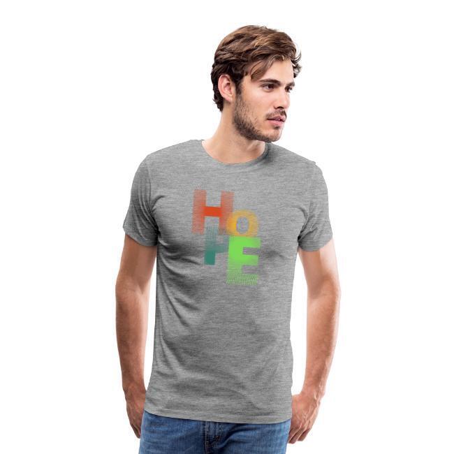 "HOPE" Herren Premium T-Shirt mit eigenem kreierten Design