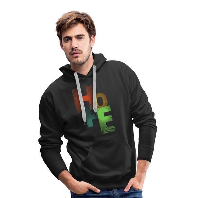 "HOPE" Herren Hoodie mit selbst erstelltem Design