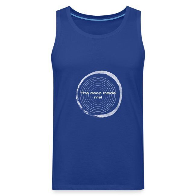 "The Deep Inside me" Männer Premium Tank Top