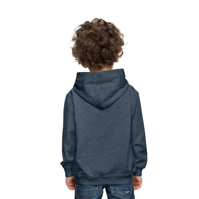 "Meow" Kinder Premium Hoodie mit liebevoll selbst erstelltem Design