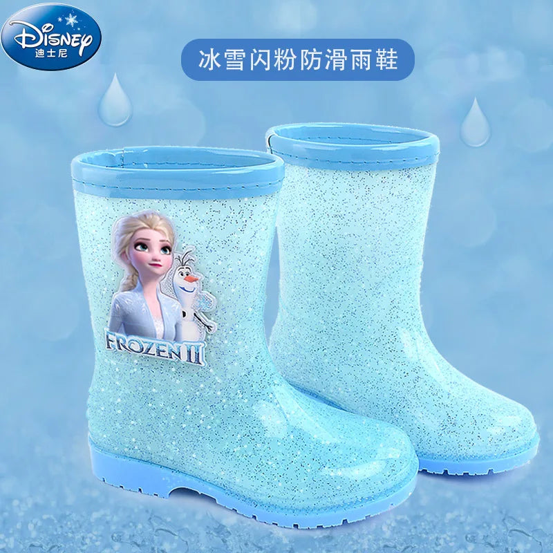 Disney Mädchen Regenstiefel mit Elsamotiv