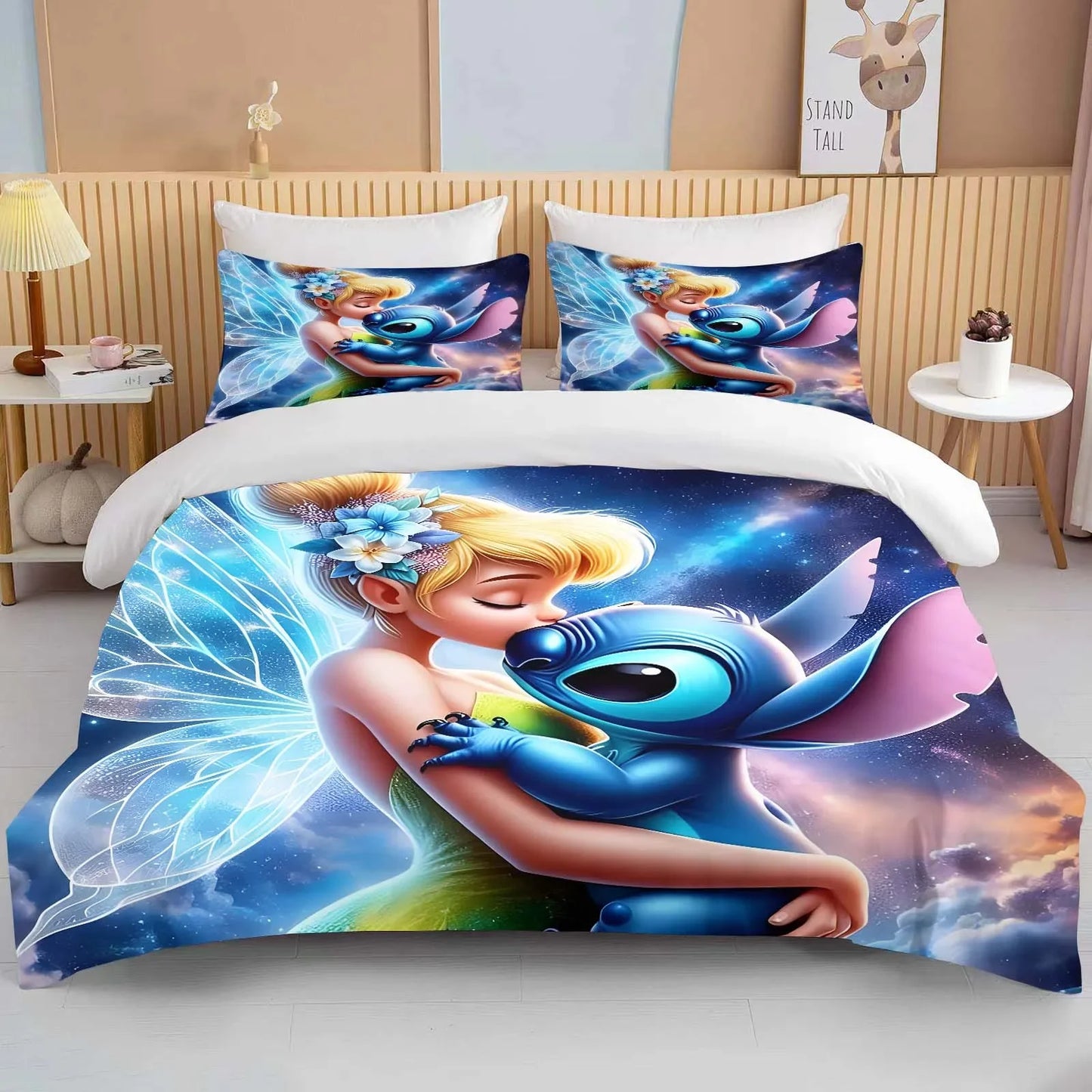 Disney Princess und Stitch Bettwäsche Set