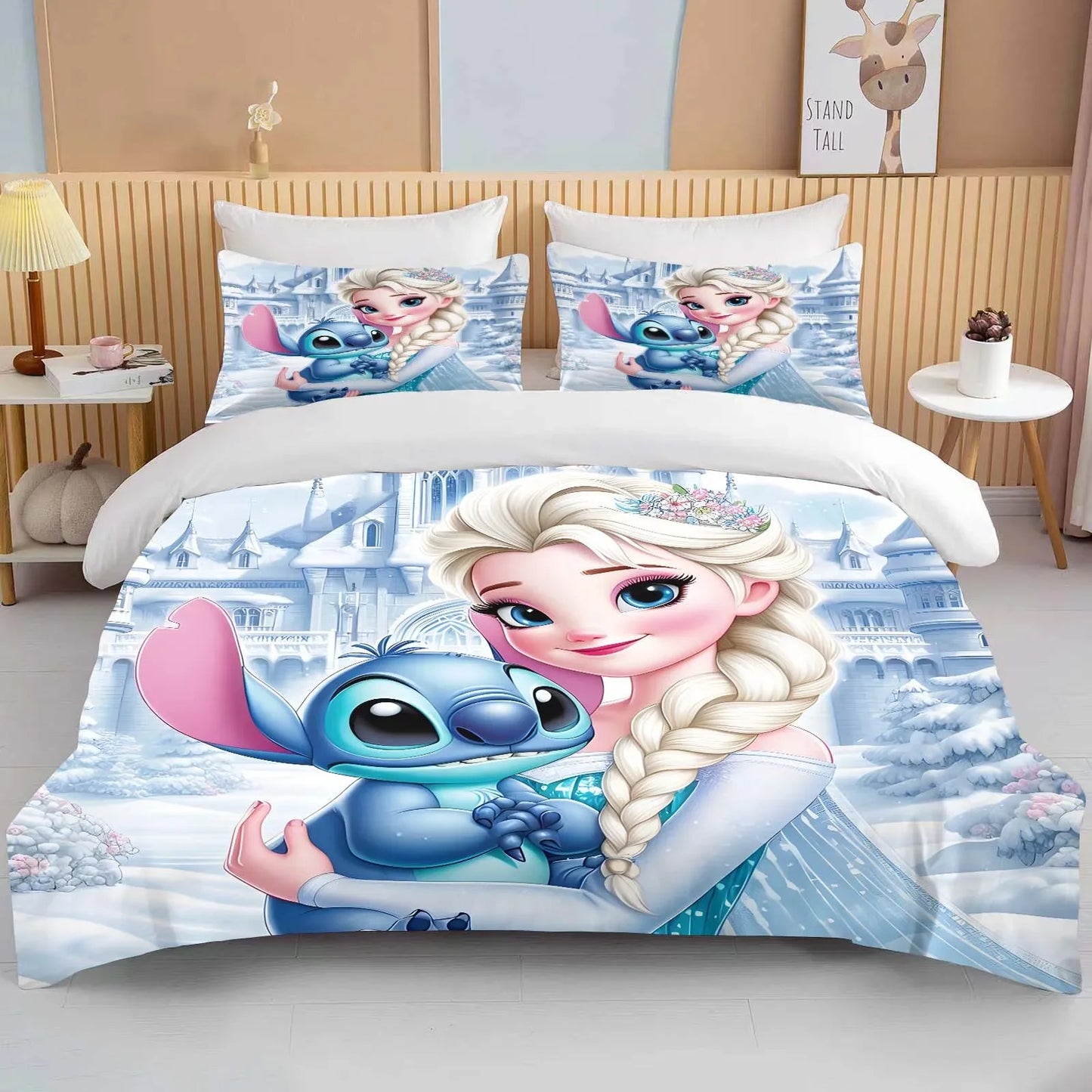 Disney Princess und Stitch Bettwäsche Set