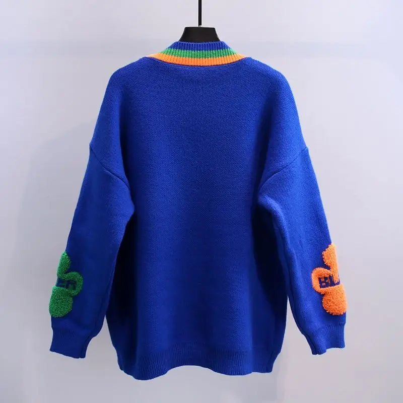 Fashion Women Knitted Sweaters Cardingan Autumn Winter  Long Sleeve