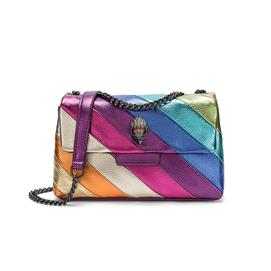 KURT GEIGER LONDON Shoulder Handbag Brand Rainbow