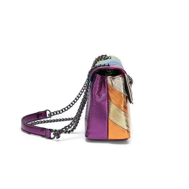 KURT GEIGER LONDON Shoulder Handbag Brand Rainbow