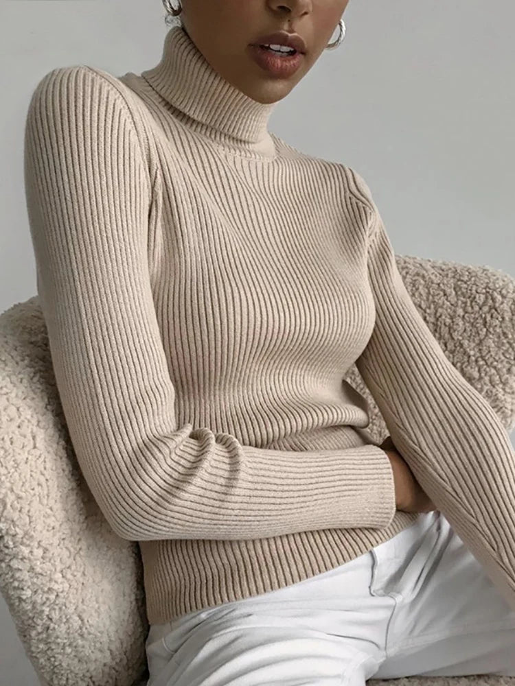 Wunderschöner kuscheliger Pullover mit Rollkragen