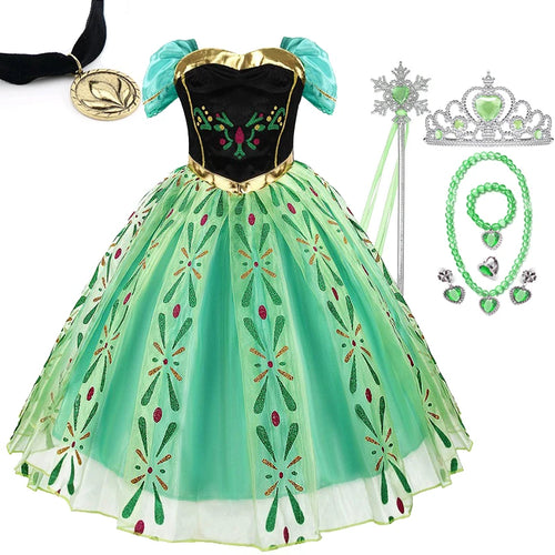 Disney  Frozen Elsa / Anna Kostüm Ballkleid