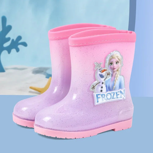 Disney Mädchen Regenstiefel mit Elsamotiv