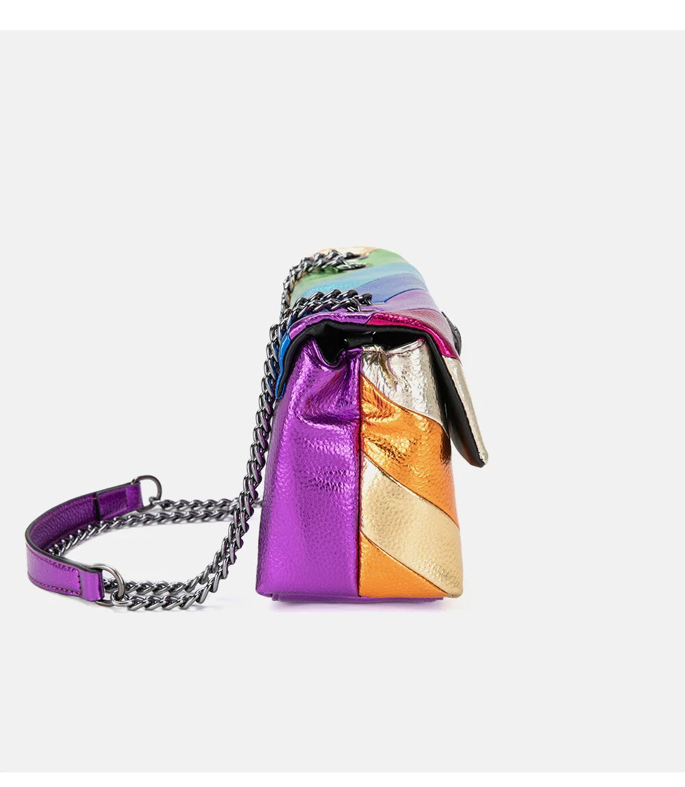 KURT GEIGER LONDON Shoulder Handbag Brand Rainbow