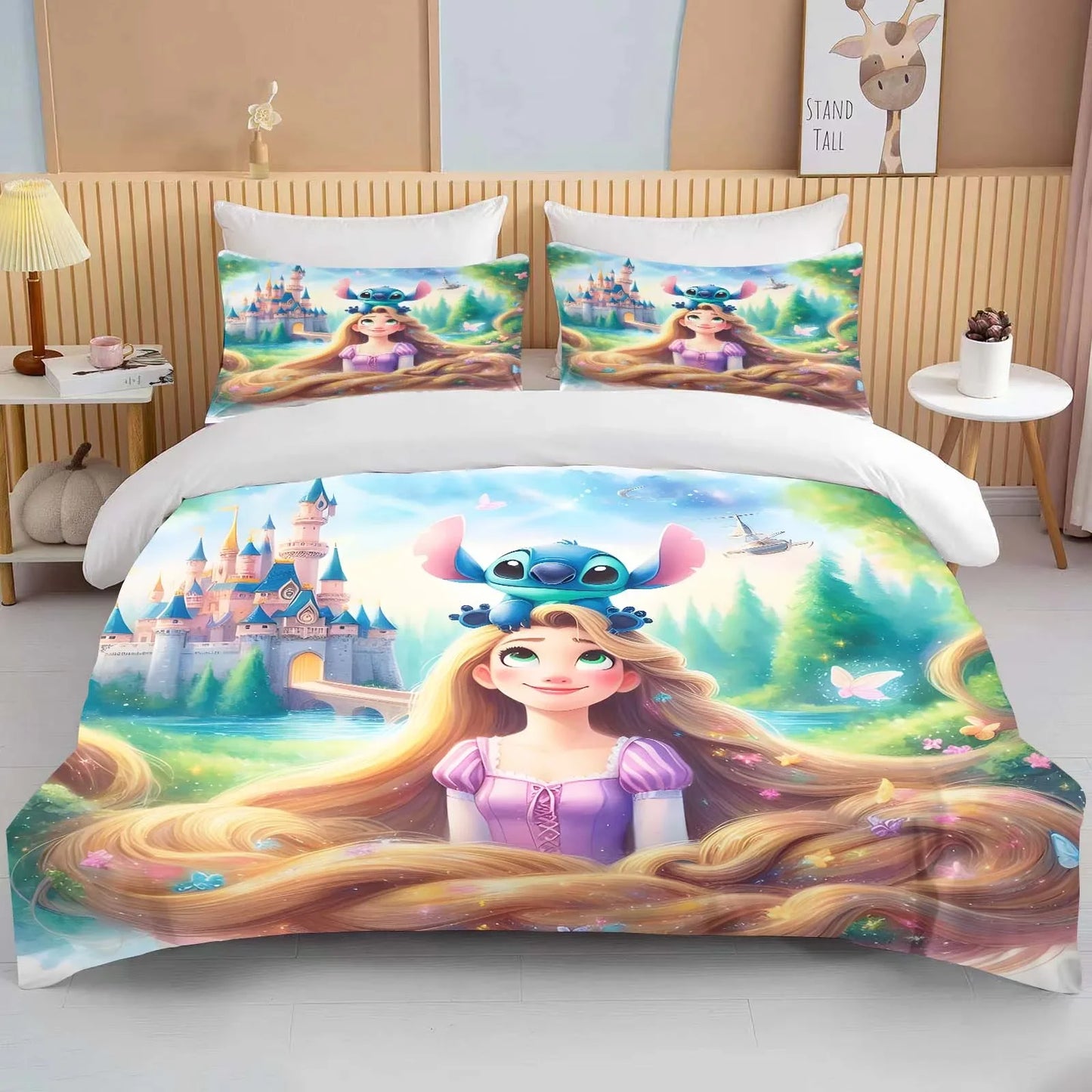 Disney Princess und Stitch Bettwäsche Set