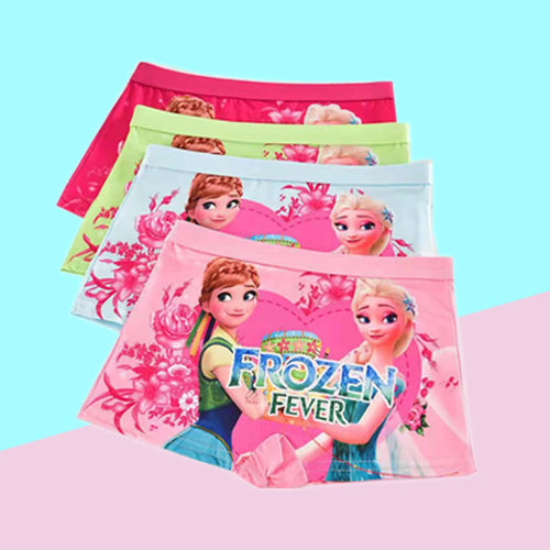 Disney Unterhosen für Mädchen und Jungs im 4er Pack