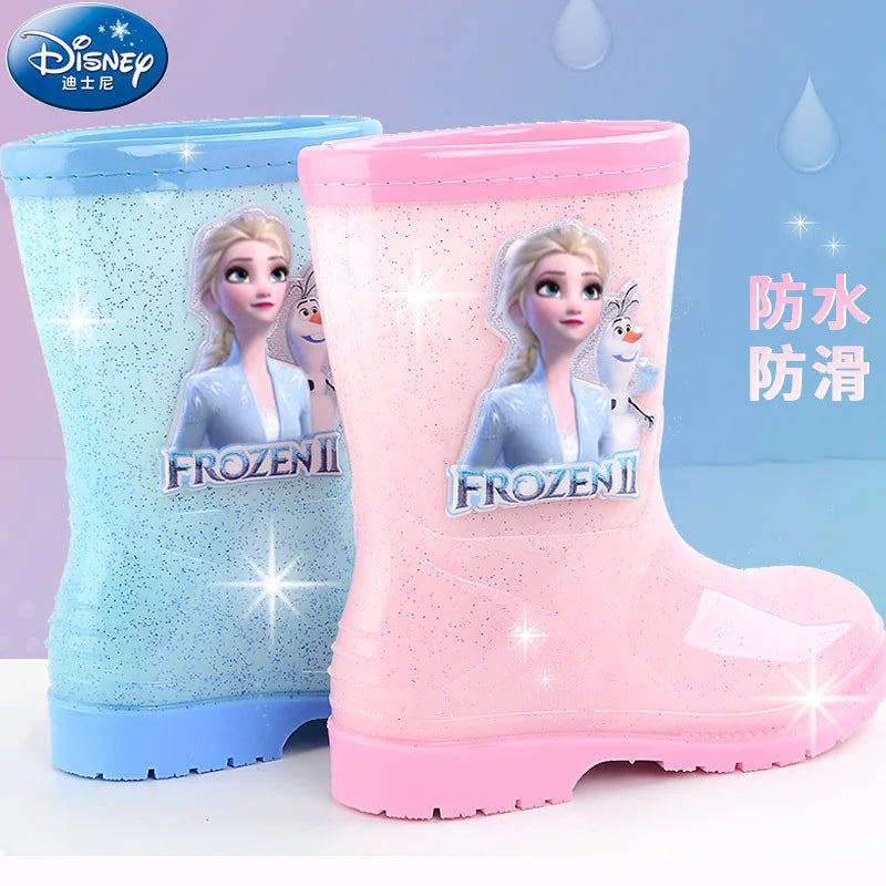 Disney Mädchen Regenstiefel mit Elsamotiv