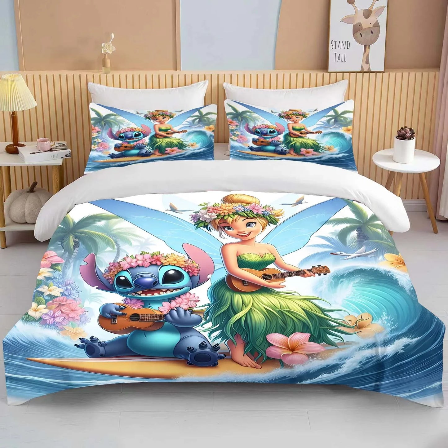 Disney Princess und Stitch Bettwäsche Set