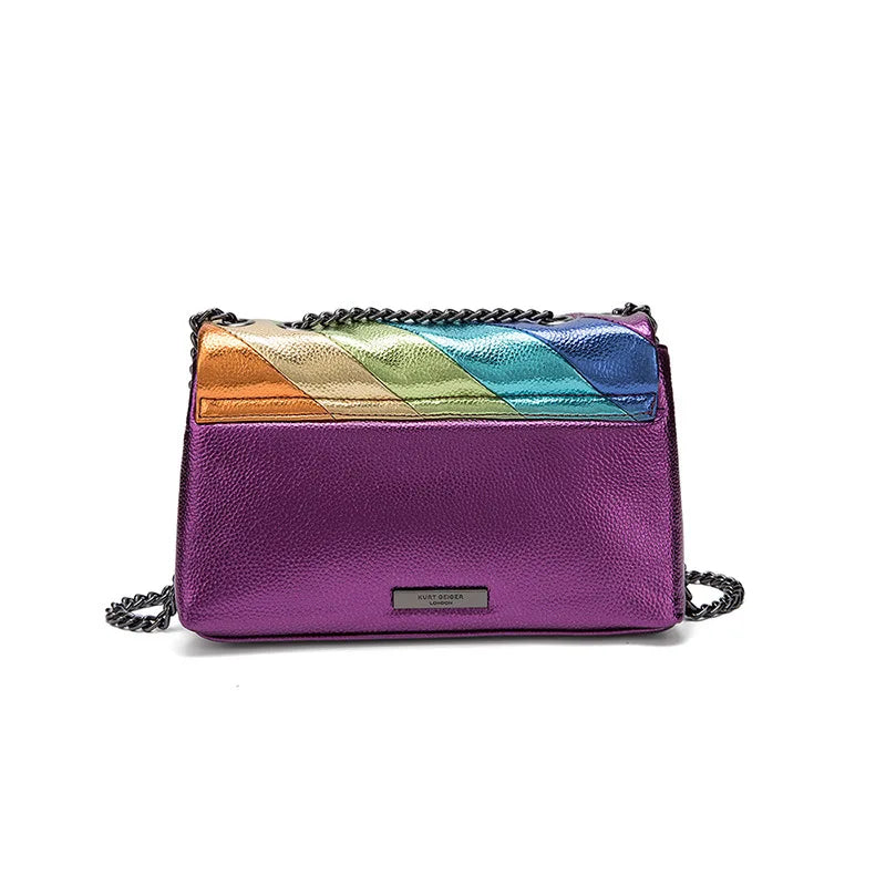 KURT GEIGER LONDON Shoulder Handbag Brand Rainbow